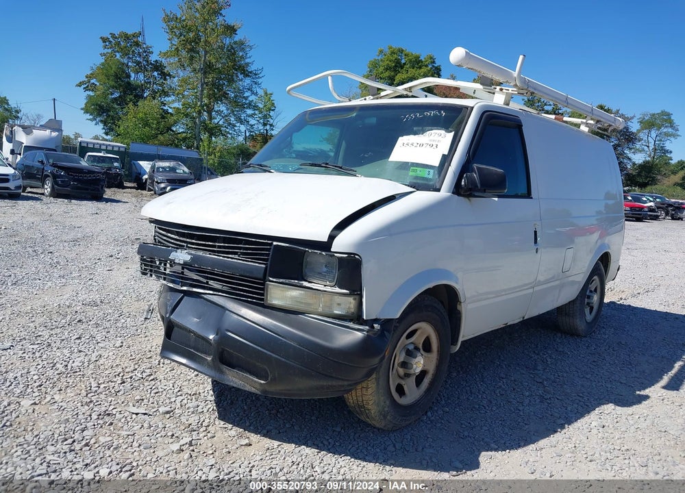 2003 CHEVROLET ASTRO VIN: 1GCDM19X83B129561