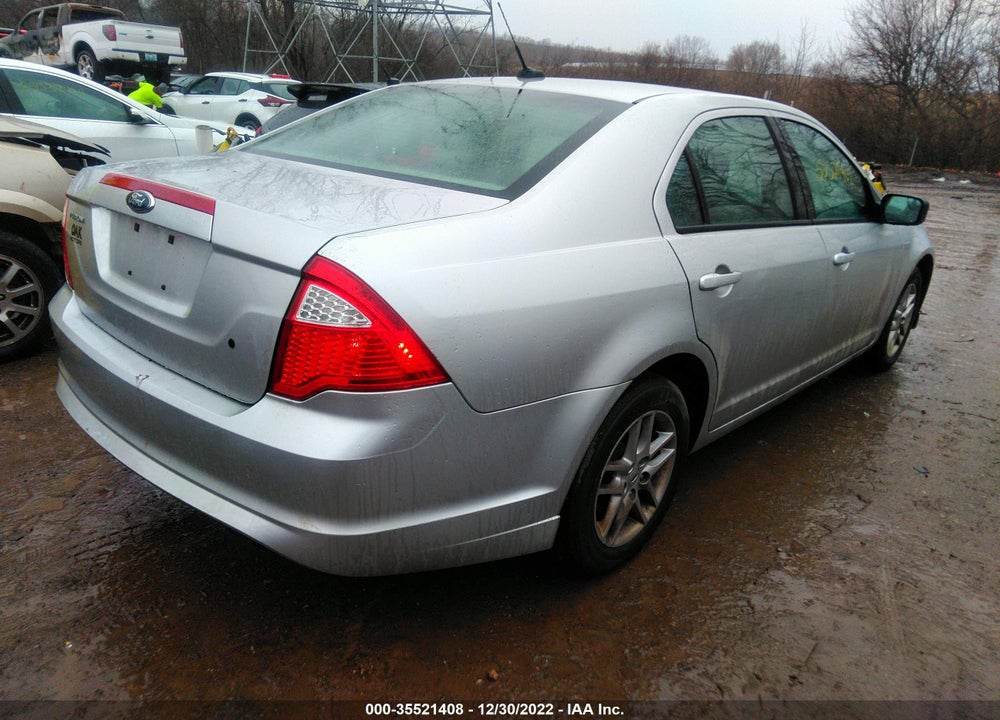 2012 FORD FUSION S VIN: 3FAHP0GA7CR372961