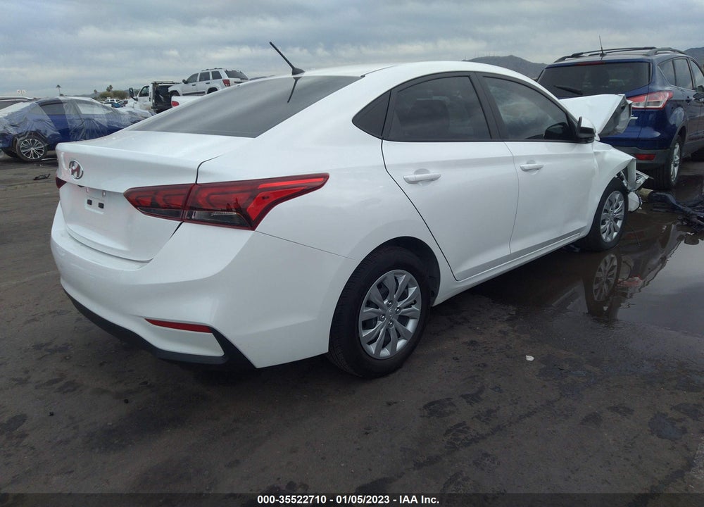 2022 HYUNDAI ACCENT SE VIN: 3KPC24A67NE184420