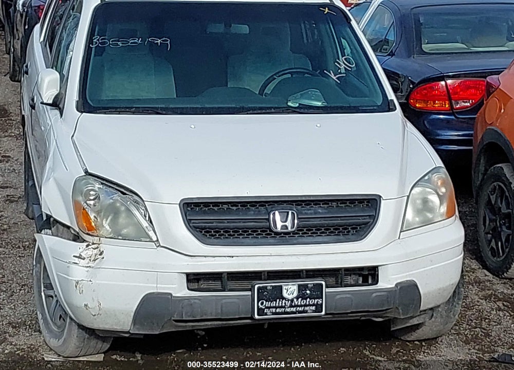 2004 HONDA PILOT EX VIN: 2HKYF18494H574894