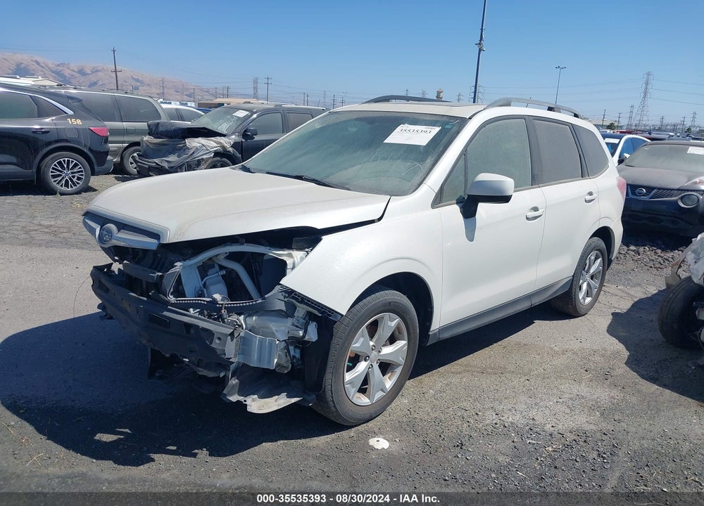 2014 SUBARU FORESTER VIN: JF2SJAECXEH528573