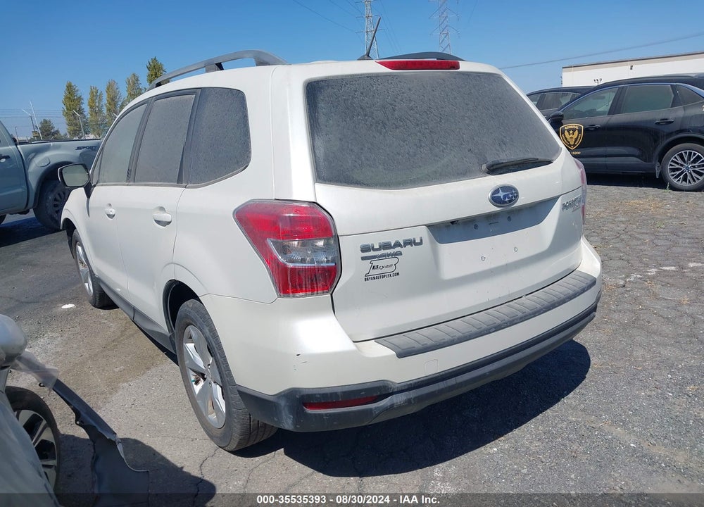 2014 SUBARU FORESTER VIN: JF2SJAECXEH528573