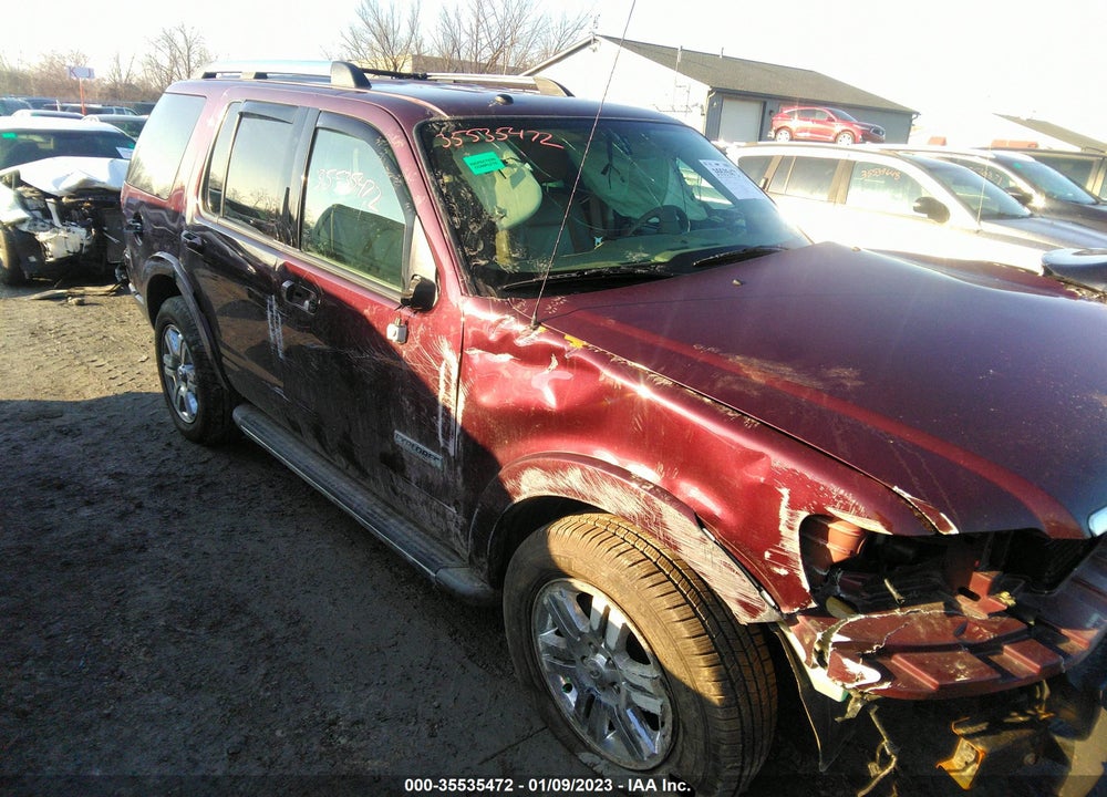 2008 FORD EXPLORER LIMITED VIN: 1FMEU75E98UA00828