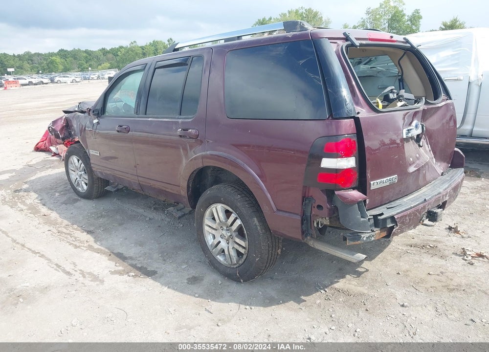 2008 FORD EXPLORER LIMITED VIN: 1FMEU75E98UA00828