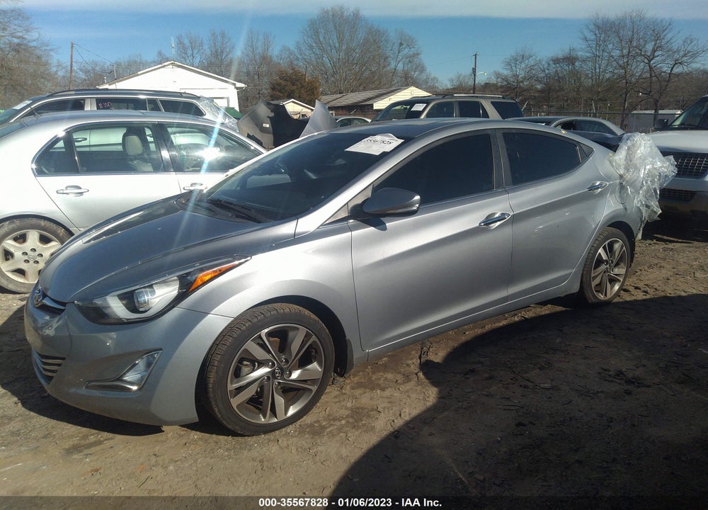 2015 HYUNDAI ELANTRA LIMITED VIN: 5NPDH4AE6FH554568