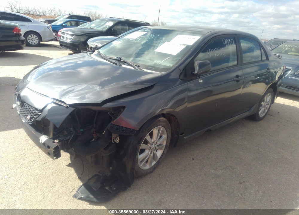 2010 TOYOTA COROLLA S VIN: 2T1BU4EE1AC405851