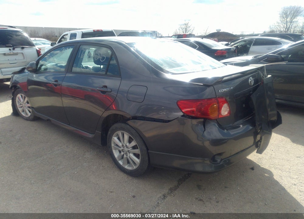 2010 TOYOTA COROLLA S VIN: 2T1BU4EE1AC405851