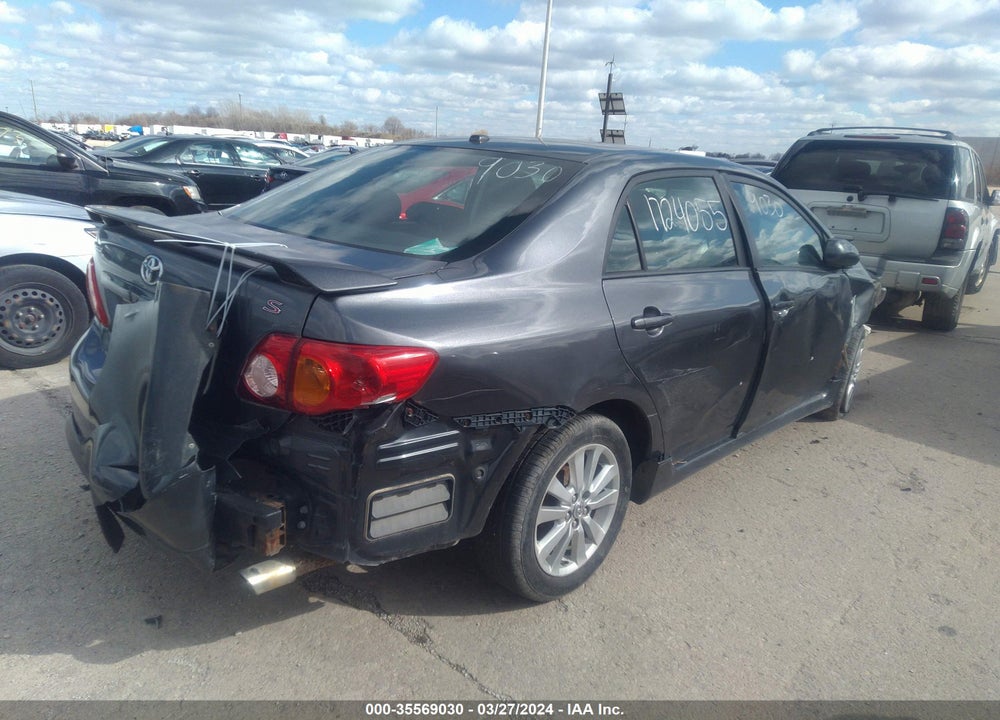 2010 TOYOTA COROLLA S VIN: 2T1BU4EE1AC405851