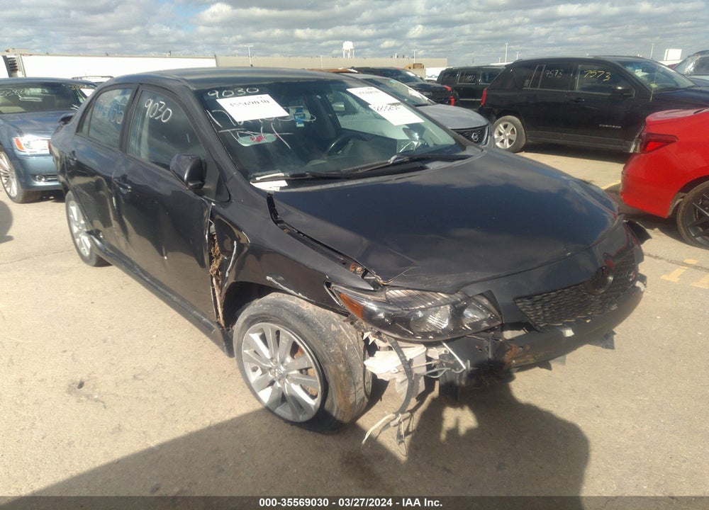 2010 TOYOTA COROLLA S VIN: 2T1BU4EE1AC405851