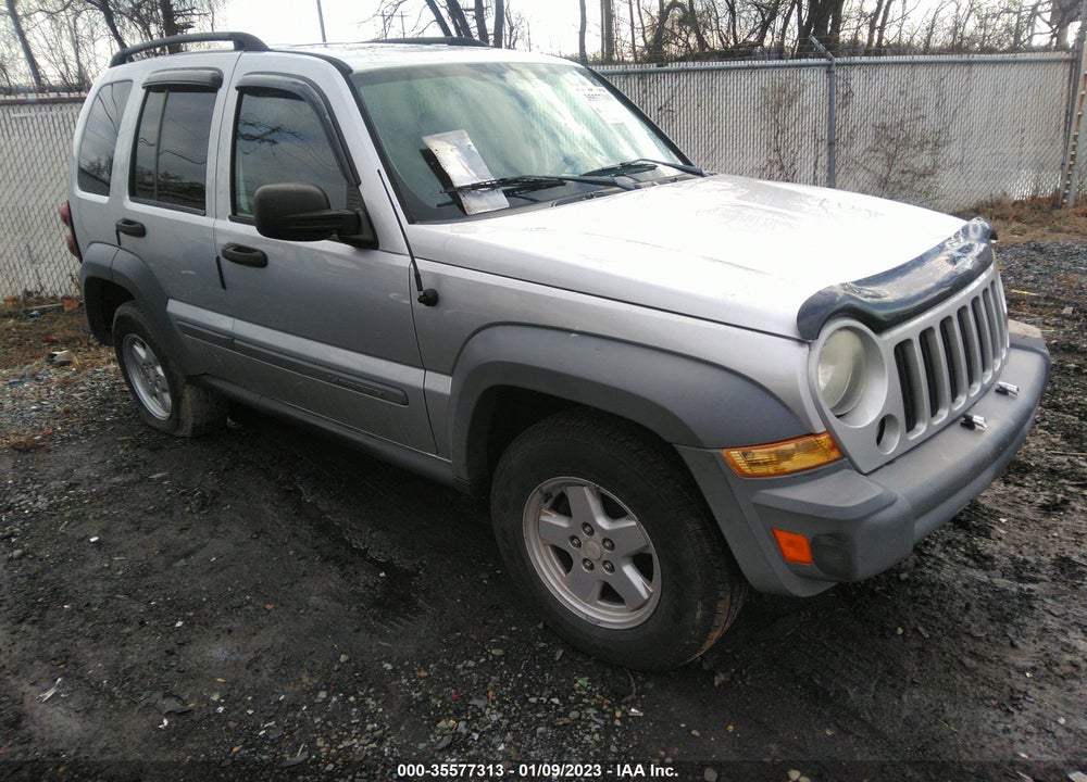 2005 JEEP LIBERTY SPORT VIN: 1J4GL48K55W664778