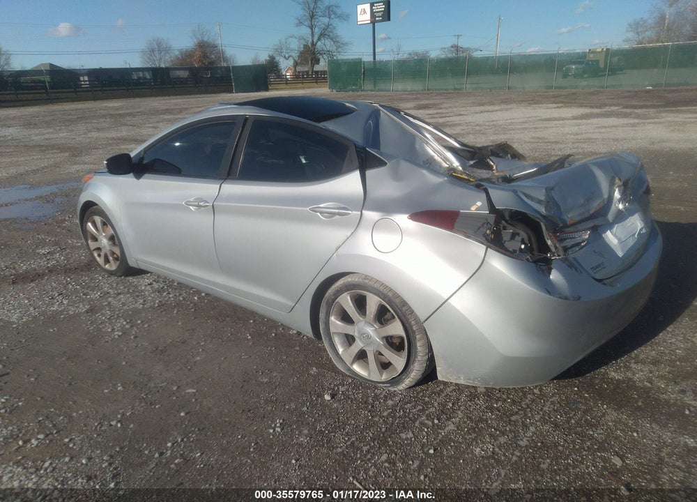 2011 HYUNDAI ELANTRA LIMITED VIN: 5NPDH4AE4BH051633