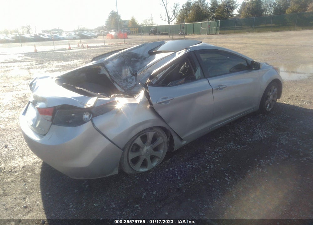 2011 HYUNDAI ELANTRA LIMITED VIN: 5NPDH4AE4BH051633