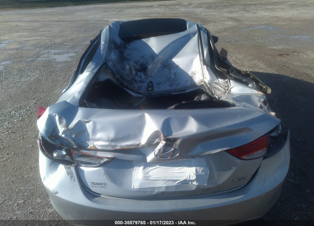 2011 HYUNDAI ELANTRA LIMITED VIN: 5NPDH4AE4BH051633