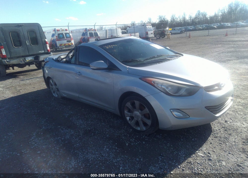 2011 HYUNDAI ELANTRA LIMITED VIN: 5NPDH4AE4BH051633