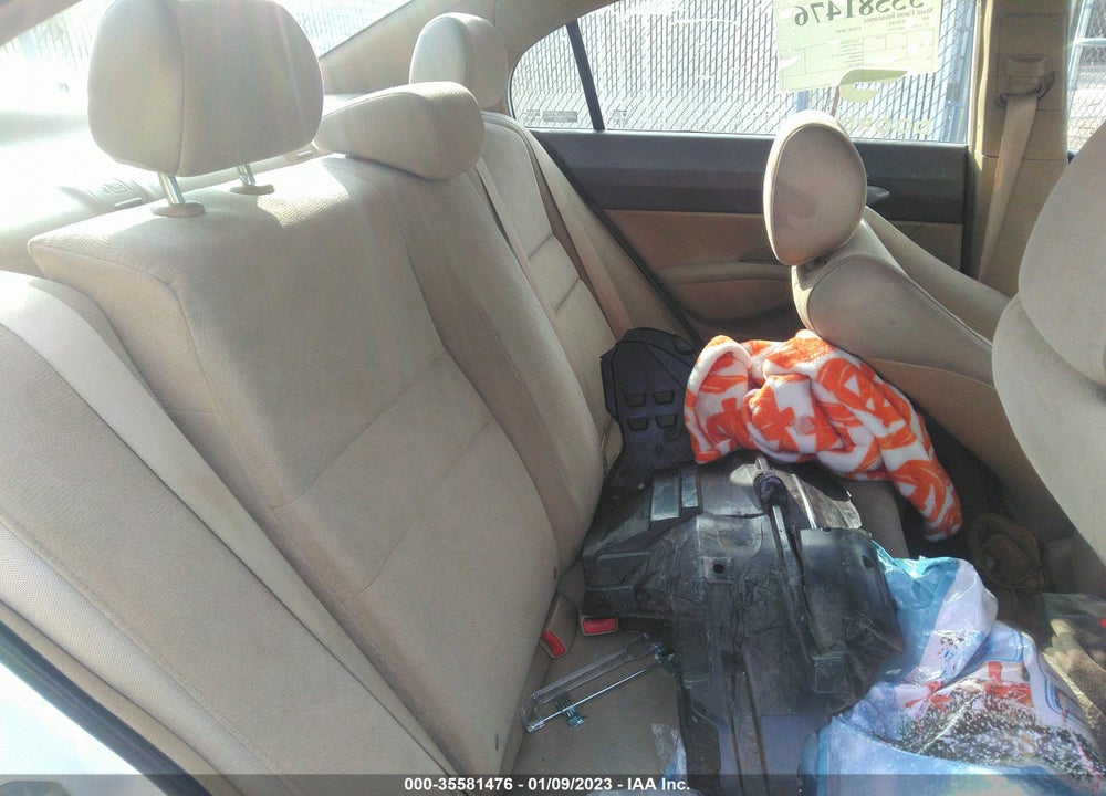 2008 HONDA CIVIC LX VIN: 1HGFA165X8L057009