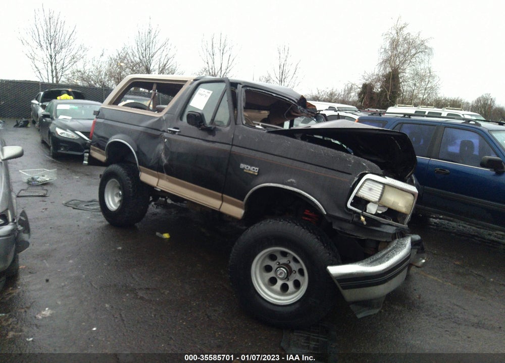 1996 FORD BRONCO U100 VIN: 1FMEU15H9TLA29431