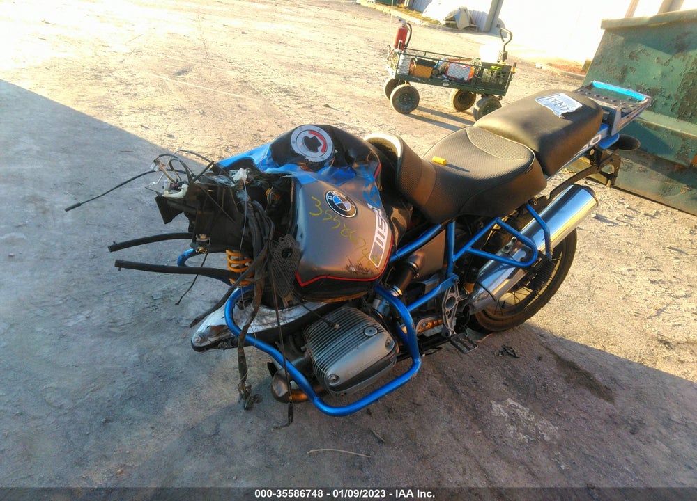 2000 BMW R1150 GS VIN: WB10495A9YZE50912