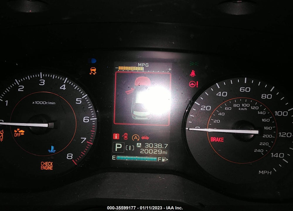 2022 SUBARU CROSSTREK PREMIUM VIN: JF2GTAPC5NH209708