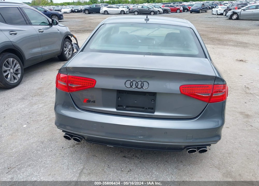 2014 AUDI S4 3.0T PREMIUM PLUS VIN: WAUBGAFL8EA031832