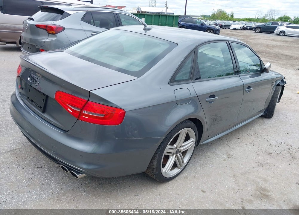 2014 AUDI S4 3.0T PREMIUM PLUS VIN: WAUBGAFL8EA031832