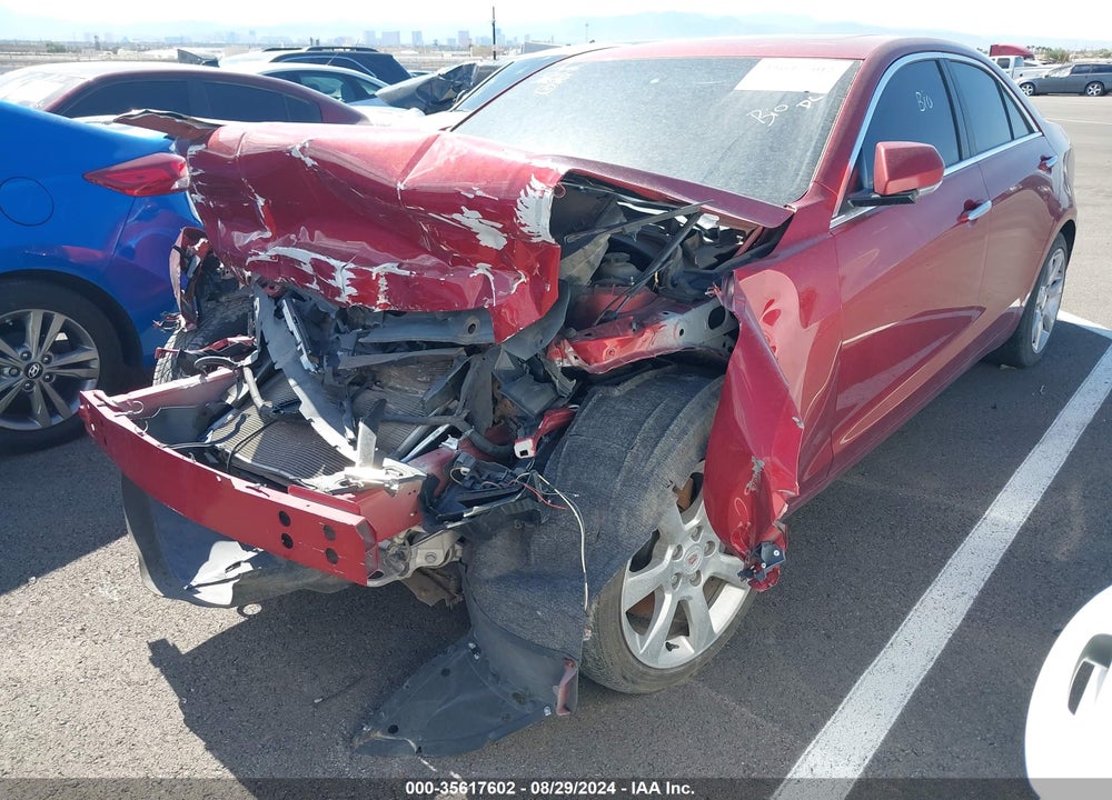 2014 CADILLAC ATS LUXURY VIN: 1G6AB5RA3E0192239