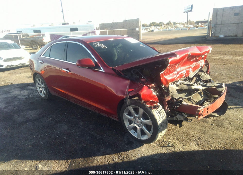 2014 CADILLAC ATS LUXURY VIN: 1G6AB5RA3E0192239