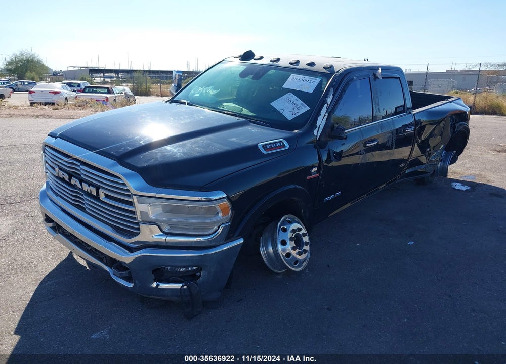 2020 RAM 3500 LAIE  4X4 8' BOX VIN: 3C63RRJLXLG295423