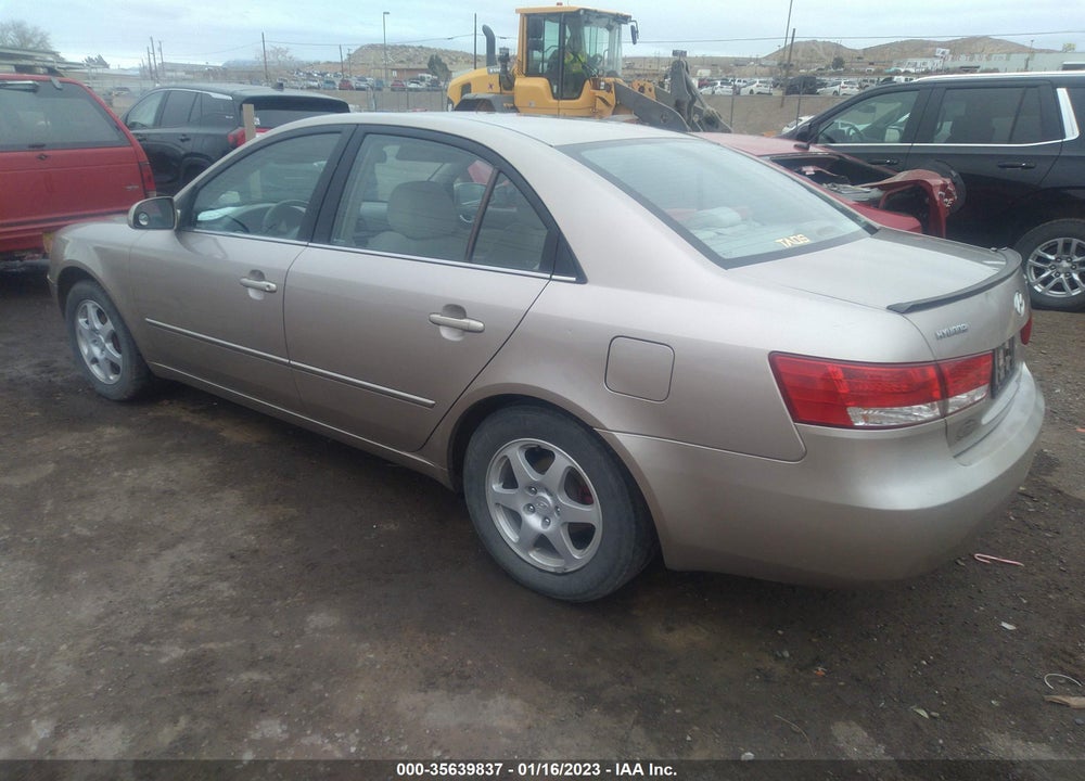 2006 HYUNDAI SONATA GLS VIN: 5NPEU46C16H066068