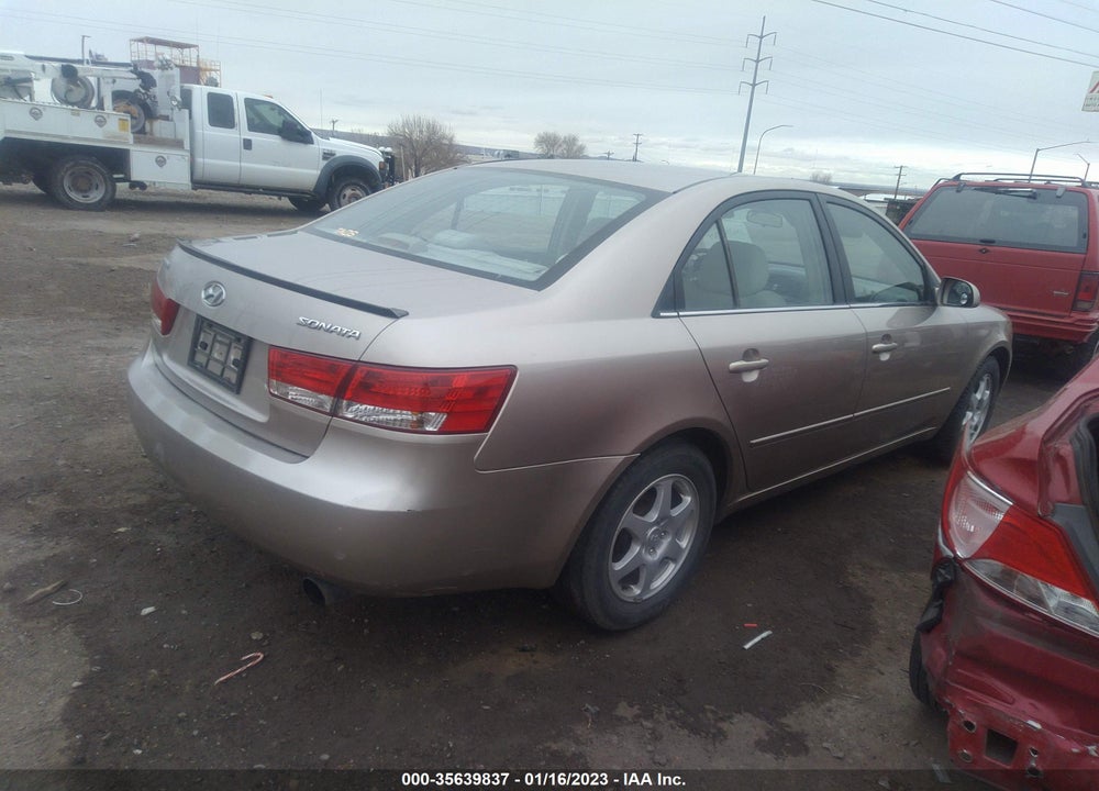 2006 HYUNDAI SONATA GLS VIN: 5NPEU46C16H066068