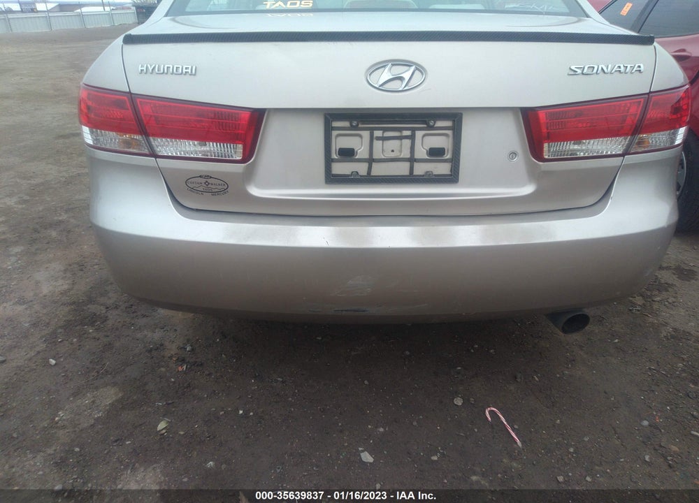 2006 HYUNDAI SONATA GLS VIN: 5NPEU46C16H066068