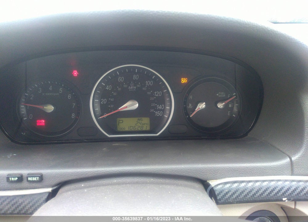2006 HYUNDAI SONATA GLS VIN: 5NPEU46C16H066068