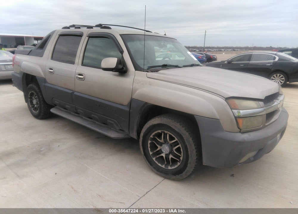 2002 CHEVROLET AVALANCHE VIN: 3GNEK13T02G220840