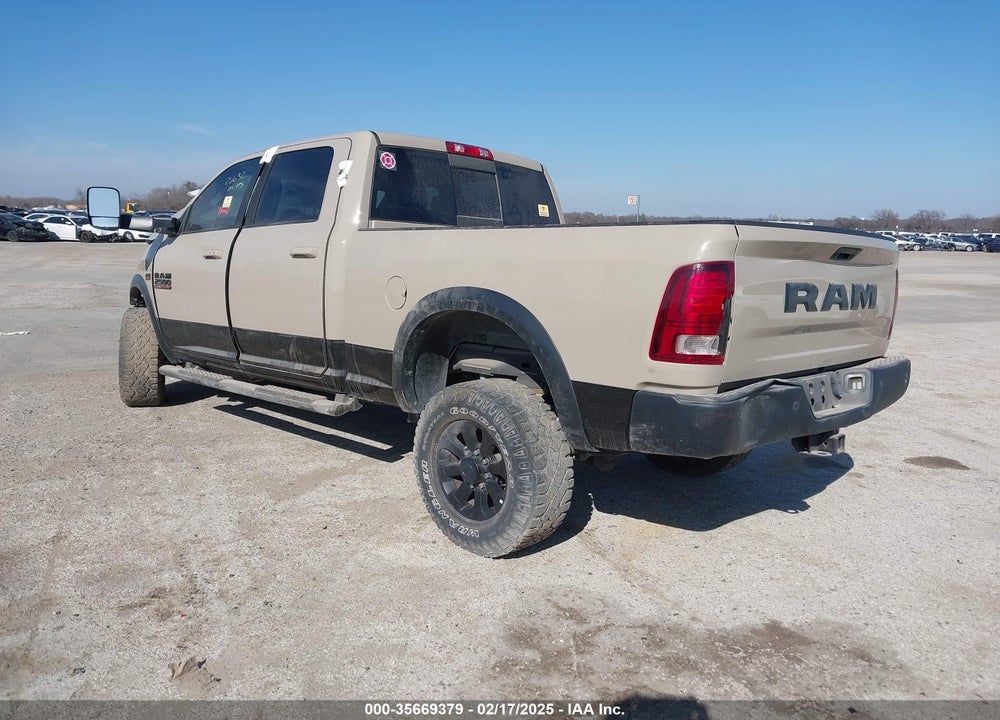 2018 RAM 2500 POWER WAGON 4X4 6'4 BOX VIN: 3C6TR5EJ0JG365431