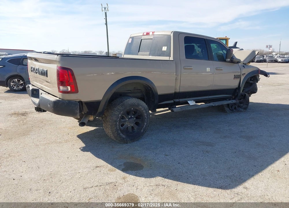 2018 RAM 2500 POWER WAGON 4X4 6'4 BOX VIN: 3C6TR5EJ0JG365431