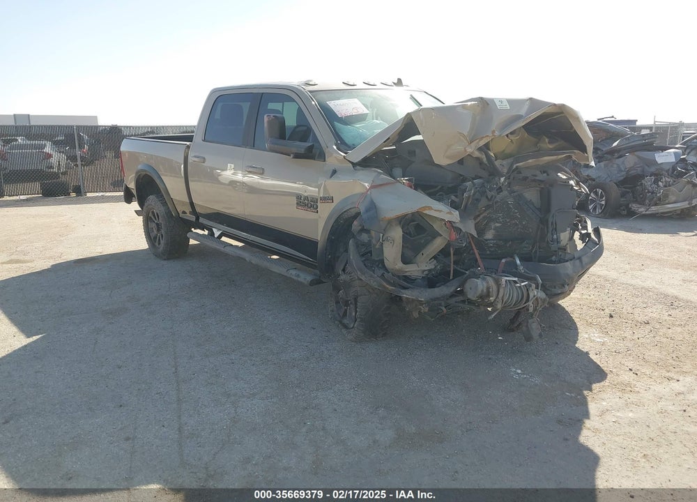 2018 RAM 2500 POWER WAGON 4X4 6'4 BOX VIN: 3C6TR5EJ0JG365431