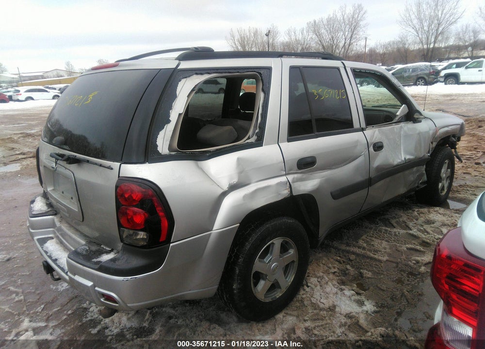 2005 CHEVROLET TRAILBLAZER LS VIN: 1GNDT13S652306229