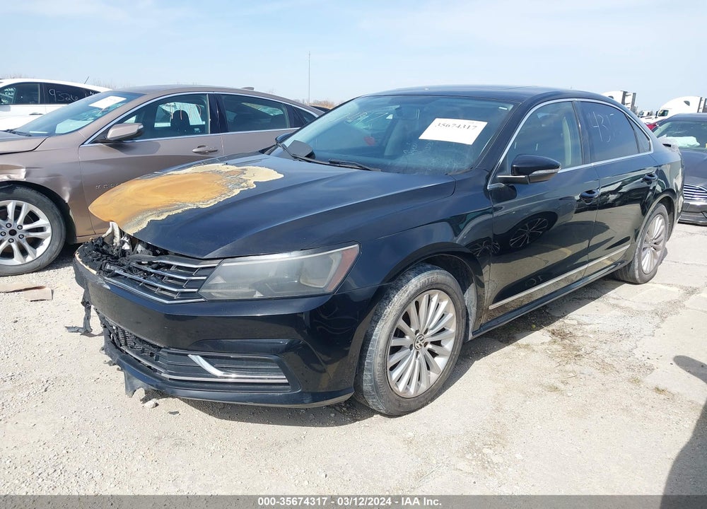 2016 VOLKSWAGEN PASSAT 1.8T SE VIN: 1VWBT7A33GC032383