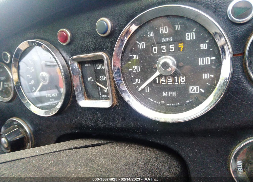 1976 MG B VIN: 0000GHN5UG404245G
