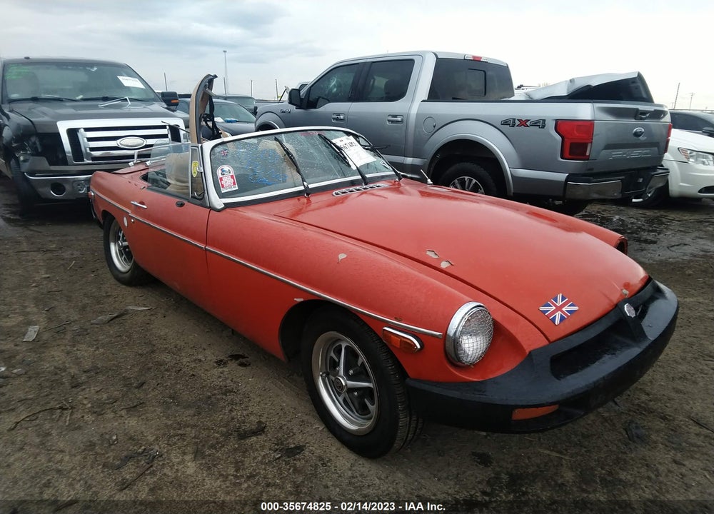 1976 MG B VIN: 0000GHN5UG404245G