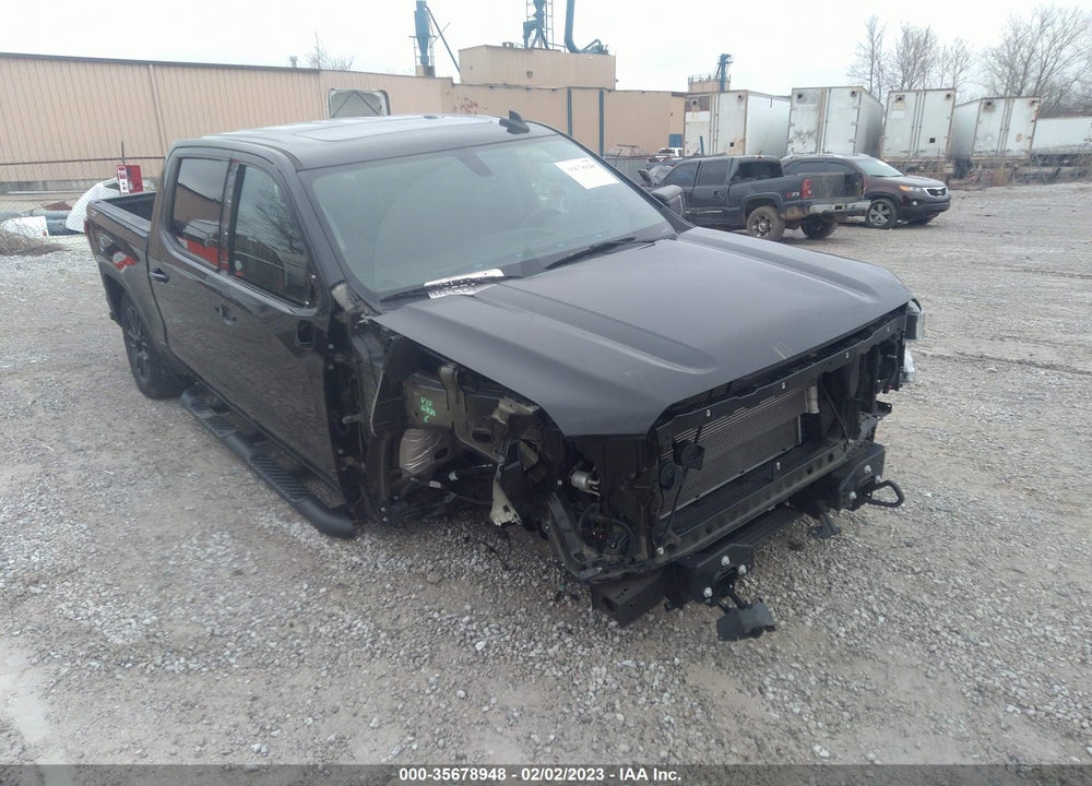 2020 GMC SIERRA 1500 4WD SHORT BOX ELEVATION VIN: 3GTU9CED2LG104185