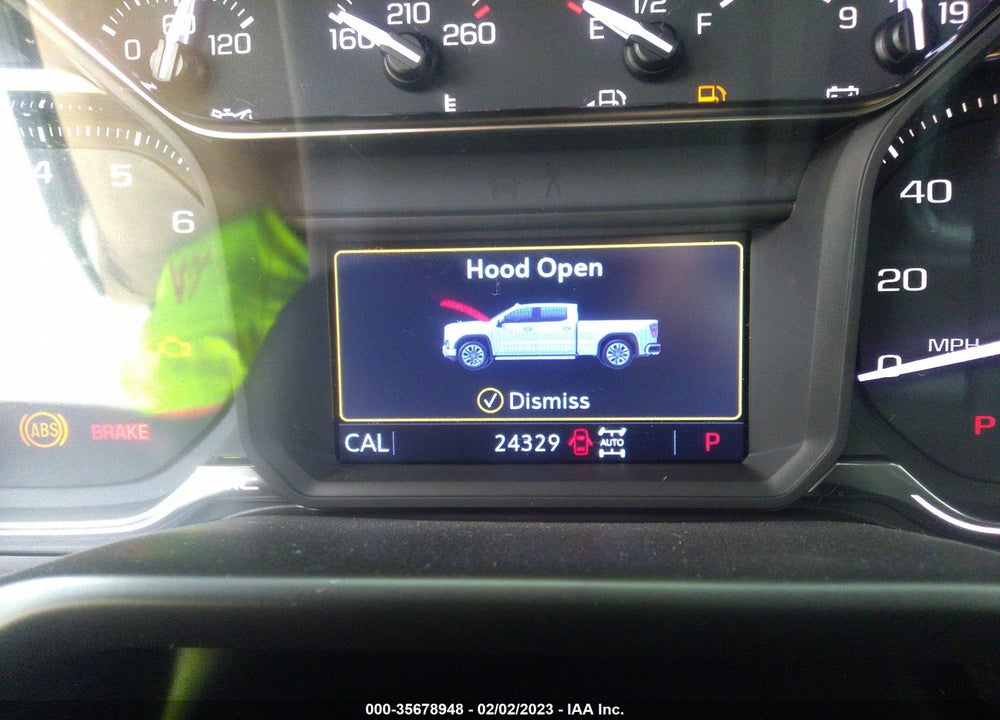 2020 GMC SIERRA 1500 4WD SHORT BOX ELEVATION VIN: 3GTU9CED2LG104185
