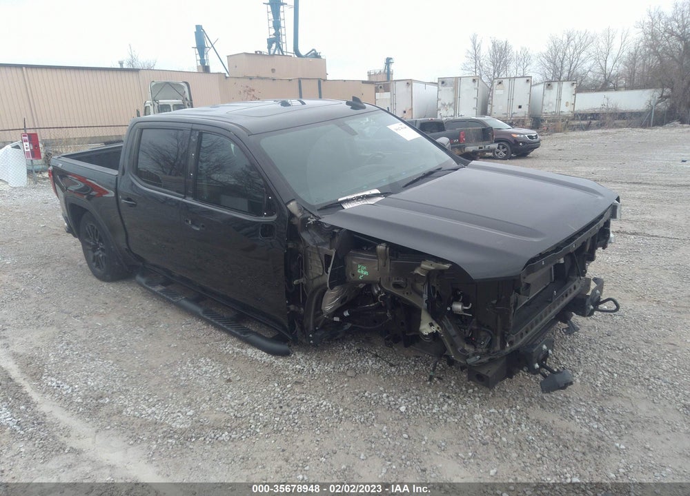 2020 GMC SIERRA 1500 4WD SHORT BOX ELEVATION VIN: 3GTU9CED2LG104185