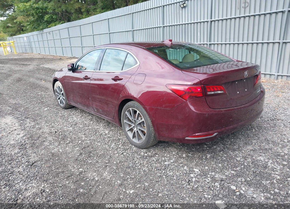 2015 ACURA TLX V6 TECH VIN: 19UUB3F53FA008954