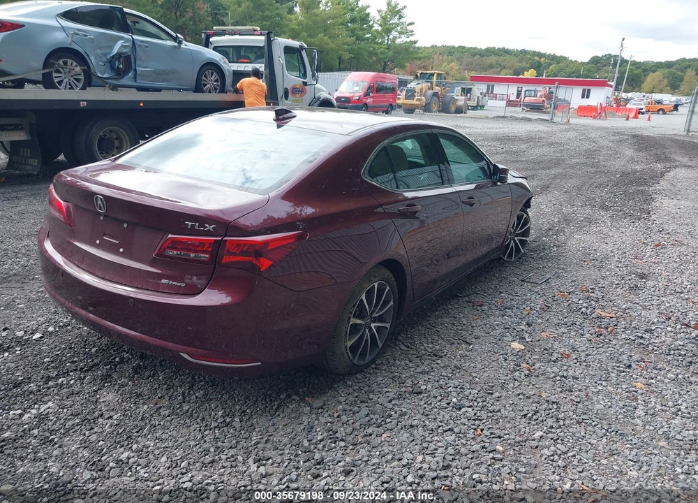 2015 ACURA TLX V6 TECH VIN: 19UUB3F53FA008954