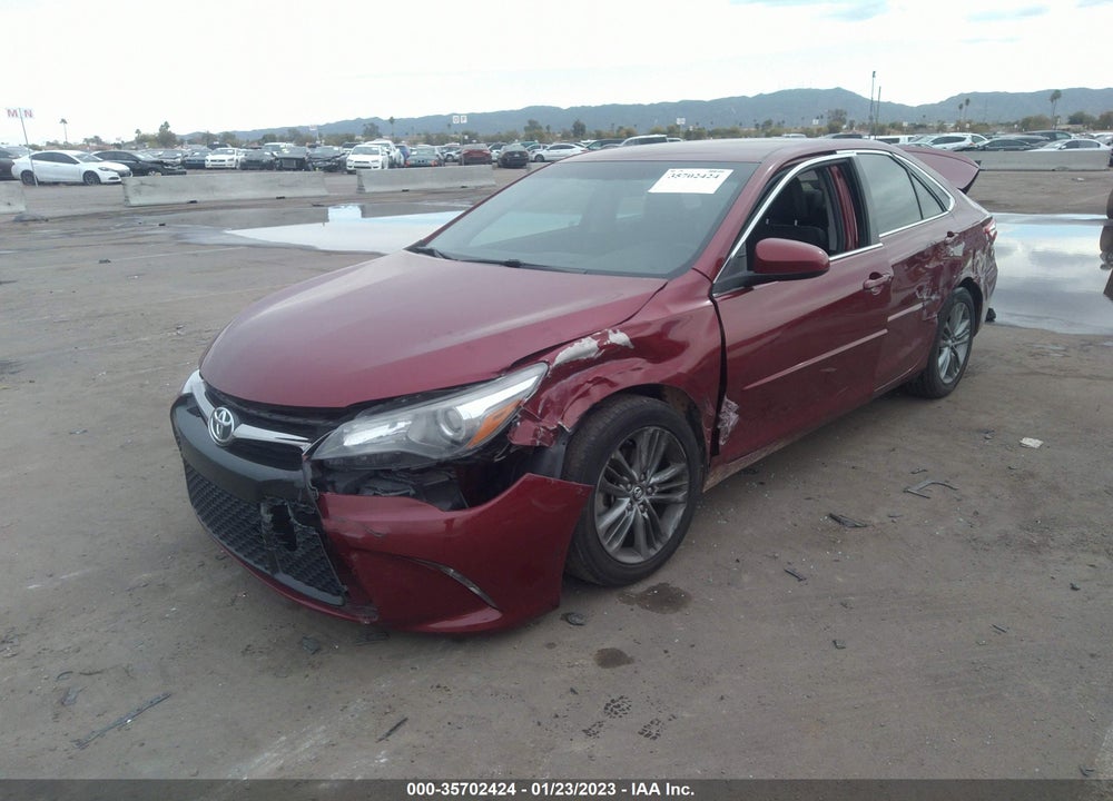 2016 TOYOTA CAMRY SE VIN: 4T1BF1FK0GU607603