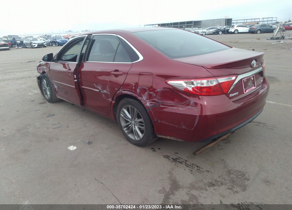 2016 TOYOTA CAMRY SE VIN: 4T1BF1FK0GU607603