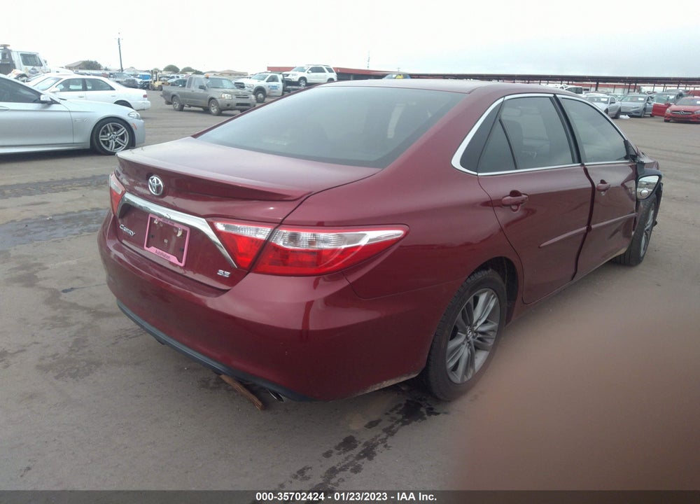2016 TOYOTA CAMRY SE VIN: 4T1BF1FK0GU607603