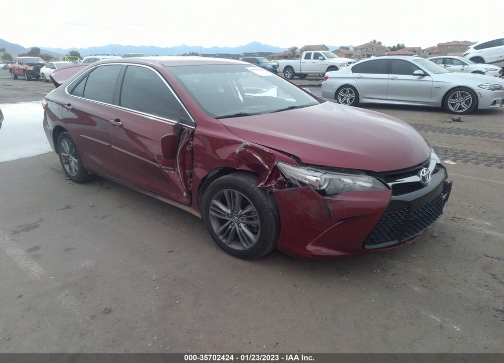 2016 TOYOTA CAMRY SE VIN: 4T1BF1FK0GU607603