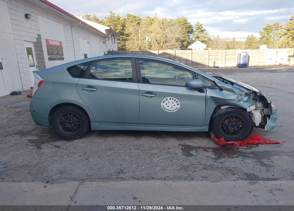 2012 TOYOTA PRIUS TWO VIN: JTDKN3DU6C1547636