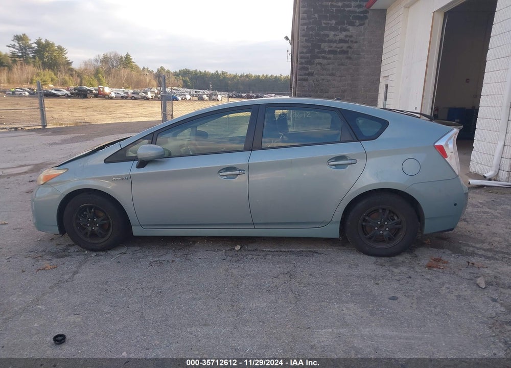 2012 TOYOTA PRIUS TWO VIN: JTDKN3DU6C1547636